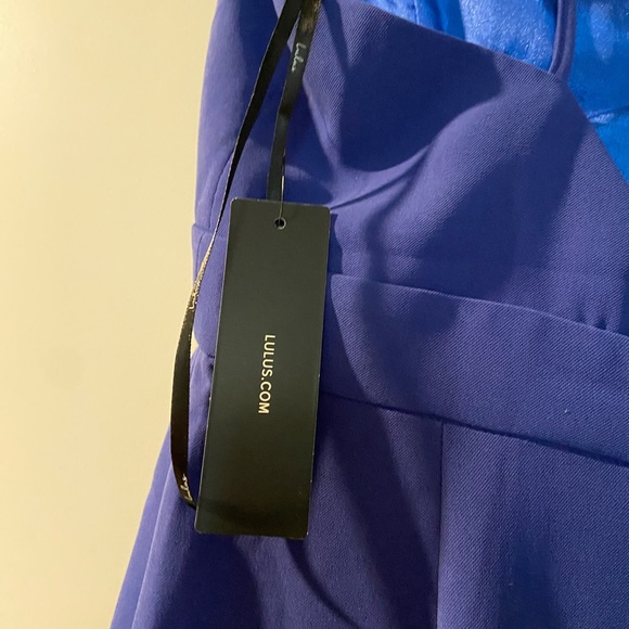 Lulu’s Royal Blue Midi Dress - Picture 6 of 6